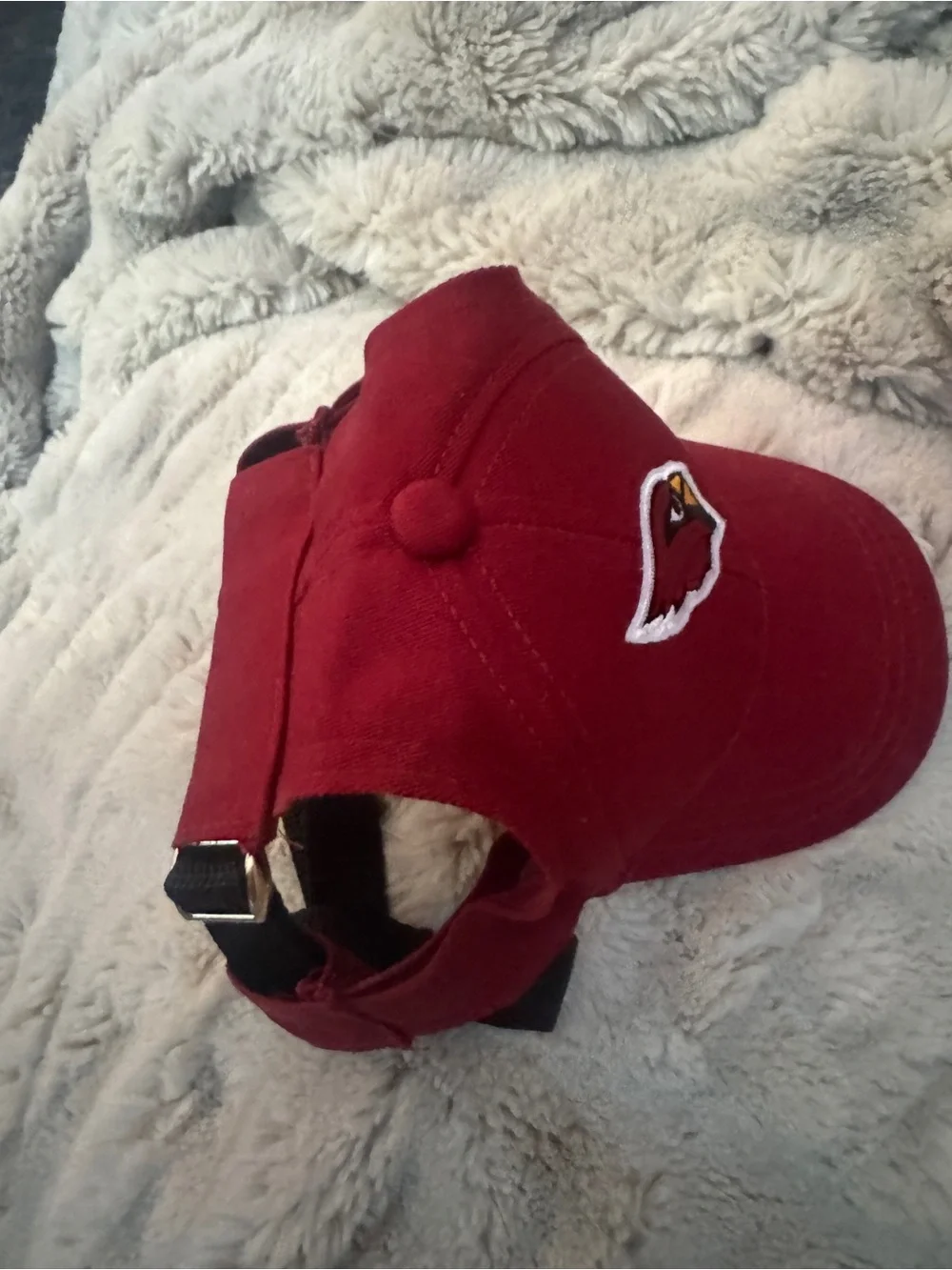 Dog NFL Little Earth hat Red Cap - Adjustable Baseball Hat